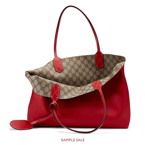 gucci large reversible tote.